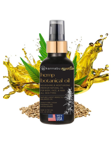 Aceite Botánico de Cáñamo Kannabu 59 ml - Hidratante Natural