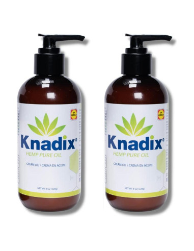 Crema Hidratante de Aceite de Cañamo Knadix 2x226g Piel Sensible