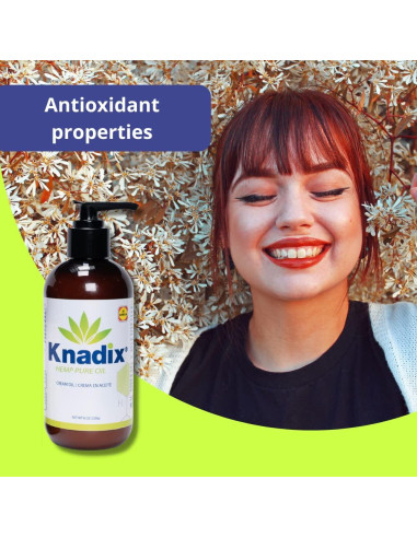 Crema Hidratante de Aceite de Cañamo Knadix 2x226g Piel Sensible