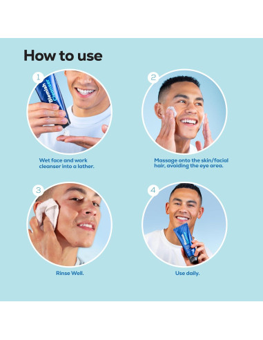 Limpiador Facial para Hombres Hanhoo 150 ml - Piel Propensa al Acné