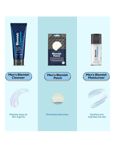 Limpiador Facial para Hombres Hanhoo 150 ml - Piel Propensa al Acné