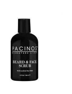 Exfoliante Facial y de Barba Pacinos 156 g - Aloe Vera y Árbol de Té