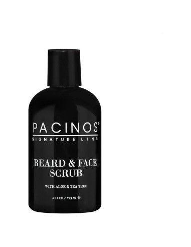 Exfoliante Facial y de Barba Pacinos 156 g - Aloe Vera y Árbol de Té
