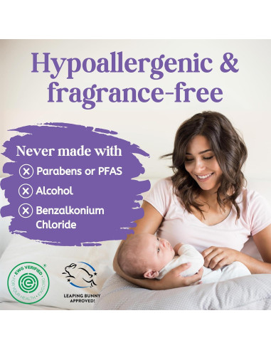 Toallitas Orgánicas para Bebés Doctor Butler - 60 Unidades Hipoalergénicas