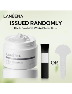 Tiras para Poros Nasales LANBENA 2.0 con Ácido Salicílico 2