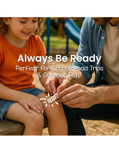 Kit de Vendas Hipoalergénicas de Bambú Patch Kids 29 Unidades