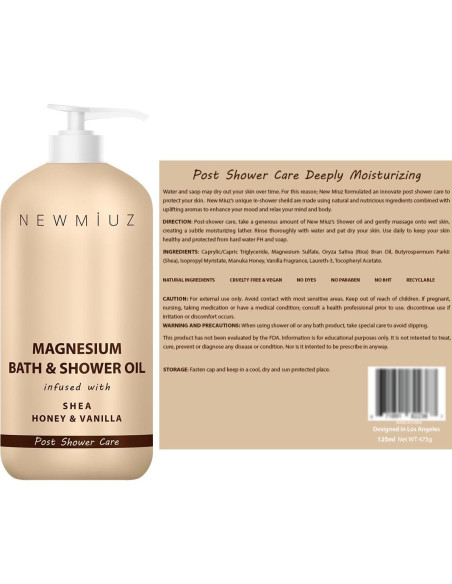 Acondicionador Corporal en Ducha New Miuz 300ml Magnesio