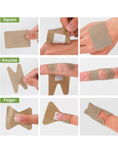 Vendajes de Bambú EcoFrenzy 140 Unidades Hipoalergénicos