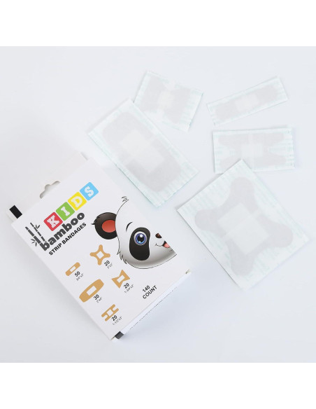 Vendajes de Bambú EcoFrenzy 140 Unidades Hipoalergénicos