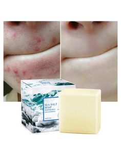 Jabón Exfoliante de Sal Marina y Leche de Cabra Fabulure 100g