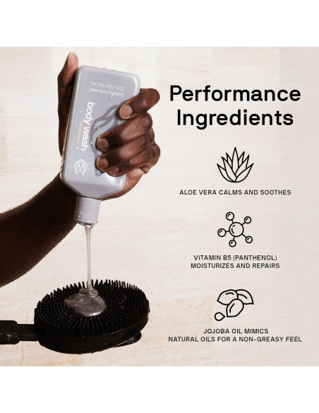 Set de Gel de Ducha y Limpiador Facial Black Wolf 295ml + 148ml