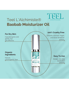 Aceite Hidratante de Baobab Teel 14.79 ml - Natural para Piel y Cabello 2
