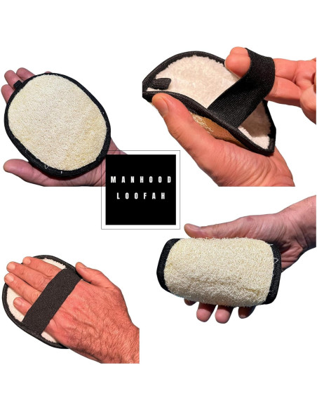 Esponja de Lufa Natural para Hombres - Exfoliante Ecológico 85g