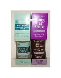 Suero Hidratante Ácido Hialurónico y Retinol Trader Joe's 30ml