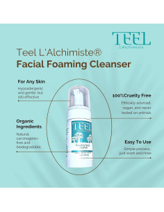 Teel Limpiador Facial Espumoso 98.5ml - Aloe Vera y Té Verde 2