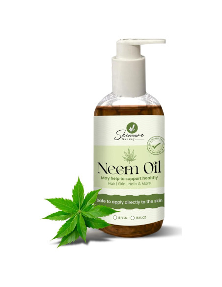Aceite de Neem Puro Skincare Sunday 226.8 ml - Cabello y Piel