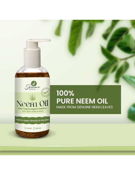 Aceite de Neem Puro Skincare Sunday 226.8 ml - Cabello y Piel