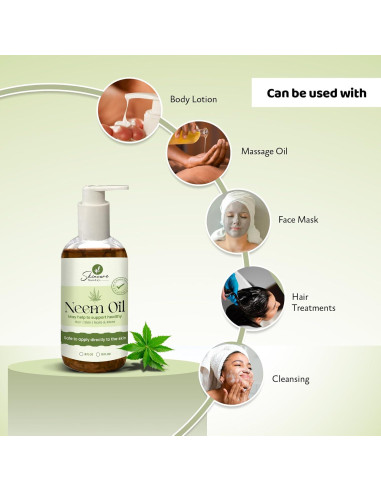 Aceite de Neem Puro Skincare Sunday 226.8 ml - Cabello y Piel
