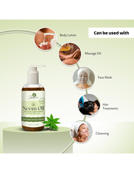 Aceite de Neem Puro Skincare Sunday 226.8 ml - Cabello y Piel