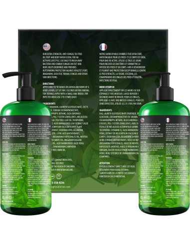 Jabón de Ducha Viking Revolution 355 ml - Aceite de Árbol de Té