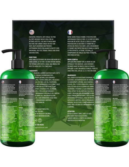 Jabón de Ducha Viking Revolution 355 ml - Aceite de Árbol de Té Jabón de Ducha Viking Revolution 355 ml - Aceite de Árbol de Té