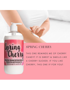 Loción Terapia de Piel 24 Horas Loci Cereza Primavera 453g 2