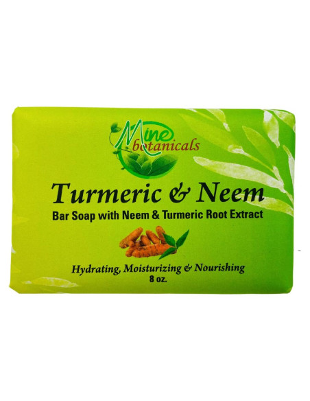 Jabón en Barra de Cúrcuma y Neem Mine Botanicals 226g Jabón en Barra de Cúrcuma y Neem Mine Botanicals 226g