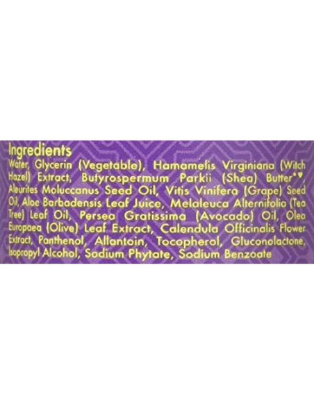 Tónico Hidratante Shea Moisture Kukui y Semilla de Uva 113g Tónico Hidratante Shea Moisture Kukui y Semilla de Uva 113g