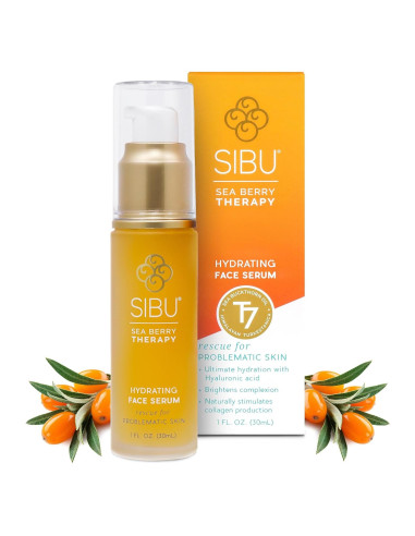 Suero Facial Hidratante Sibu 30ml - Ácido Hialurónico y Espino Marino