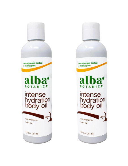 Aceite Corporal Hidratante Alba Botanica 250 ml - Nuez Kukui