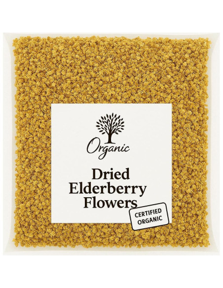 Flores de Saúco Secas Orgánicas 56.7 g - Hierbas Bio