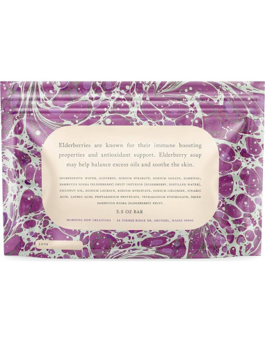 Jabón de Saúco Salud Holística 99 g - Refuerzo Inmunológico