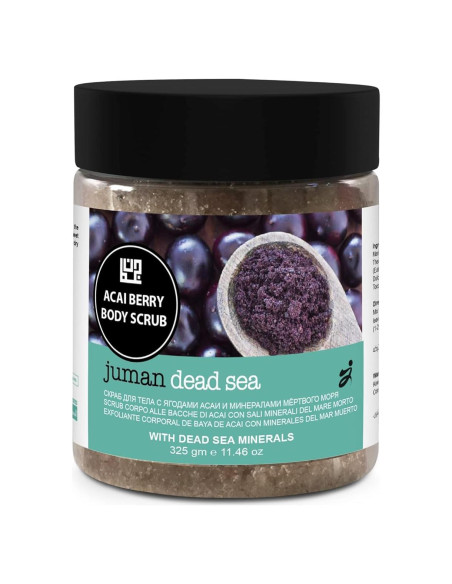 Exfoliante Corporal Juman con Minerales del Mar Muerto 324g Exfoliante Corporal Juman con Minerales del Mar Muerto 324g