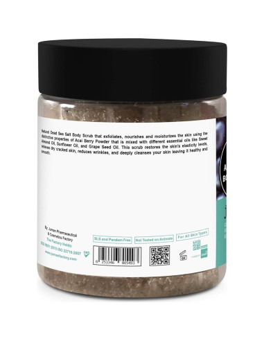 Exfoliante Corporal Juman con Minerales del Mar Muerto 324g