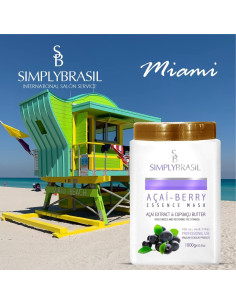 Máscara Capilar Simply Brasil Esencia de Aaí-Berry 1000g 2