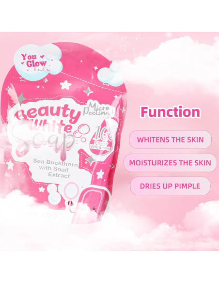 Jabón Hidratante You Glow Babe Espino Marino 5x70g