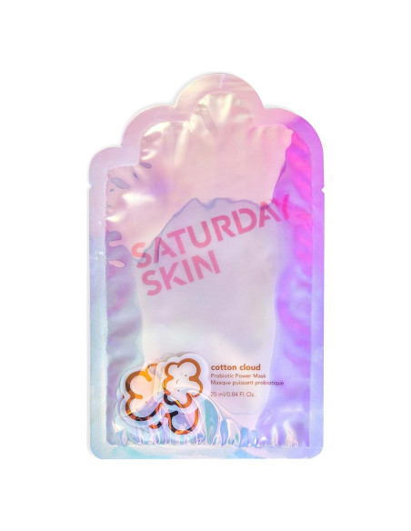 Máscara Facial Probiotica Saturday Skin Algodón Cloud 25ml