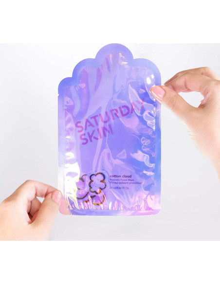 Máscara Facial Probiotica Saturday Skin Algodón Cloud 25ml
