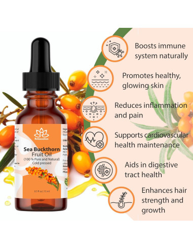 Aceite de Espino Marino Relaxcation 14.79 ml - Hidratante Natural