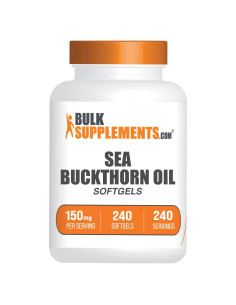 Gelatinas de Aceite de Espino Marino BulkSupplements 240 unidades 150mg