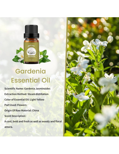Aceite Esencial de Gardenia Yethious 100% Puro 9.8 ml