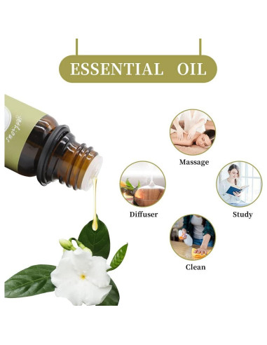 Aceite Esencial de Gardenia Yethious 100% Puro 9.8 ml