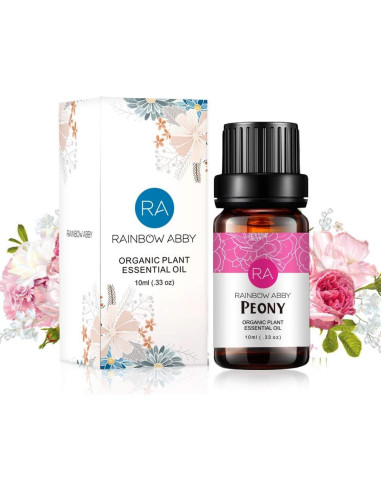 Aceite Esencial de Peonía 100% Puro Orgánico 10ml - RAINBOW ABBY