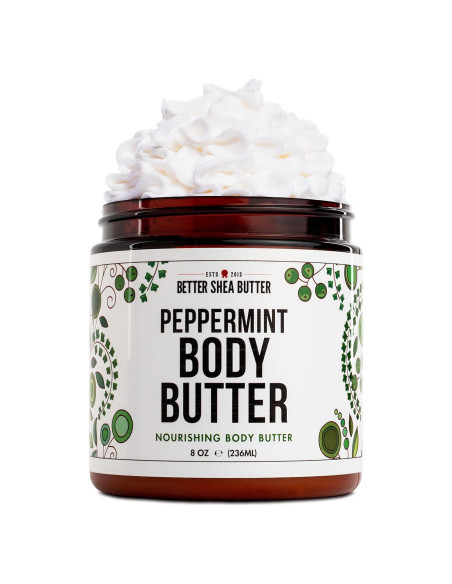 Loción Corporal de Menta Better Shea Butter 295.7 g Hidratante