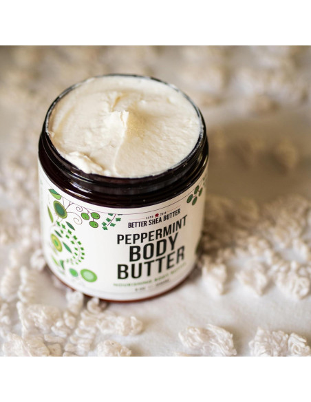 Loción Corporal de Menta Better Shea Butter 295.7 g Hidratante