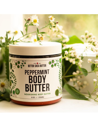 Loción Corporal de Menta Better Shea Butter 295.7 g Hidratante