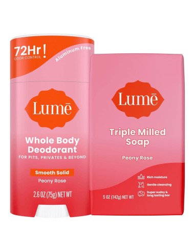Desodorante y Jabón Lume Rosa Peonía - 2 Piezas 255g