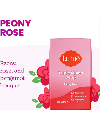 Desodorante y Jabón Lume Rosa Peonía - 2 Piezas 255g