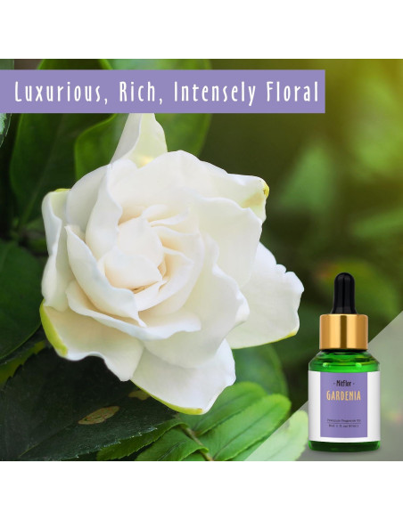 Aceite de Fragancia Gardenia MitFlor 30ml - Aroma Floral Premium Aceite de Fragancia Gardenia MitFlor 30ml - Aroma Floral Premium