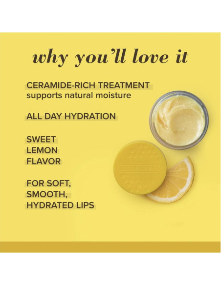 Bálsamo Labial Hidratante Burt's Bees Sorbete de Limón 7g Bálsamo Labial Hidratante Burt's Bees Sorbete de Limón 7g